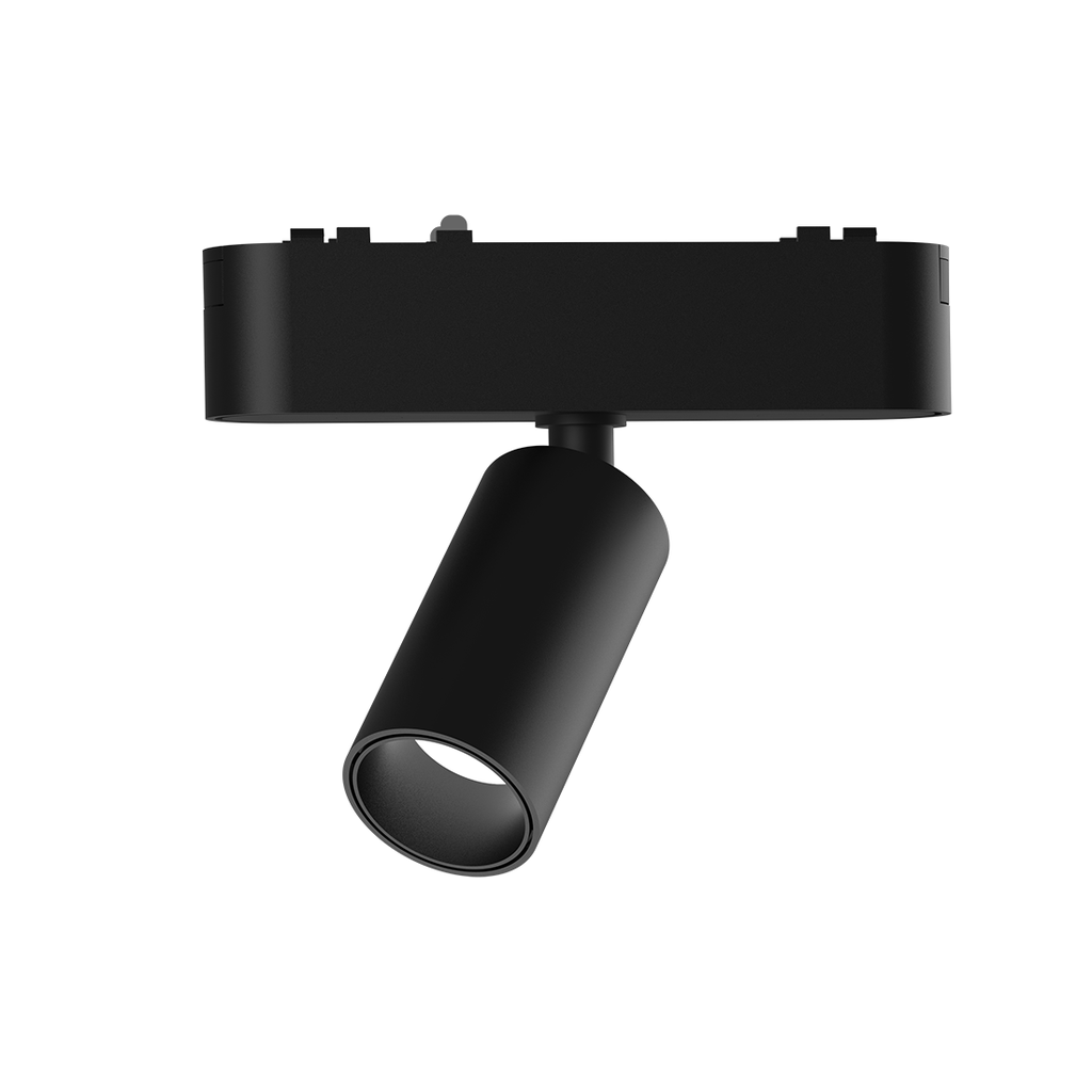 SPOT CILINDRICO LED PARA RIEL MAGNETICO NEGRO 5W WW LIGHT-T