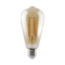 BOMBILLA DECORATIVA FILAMENTO E27 4W 2700K AMBAR LIGHT-TEC